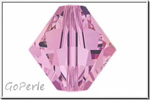 Swarovski Bicone 5328, 4mm, 001LISH - crystal, lilac shadow, 25 Stk.